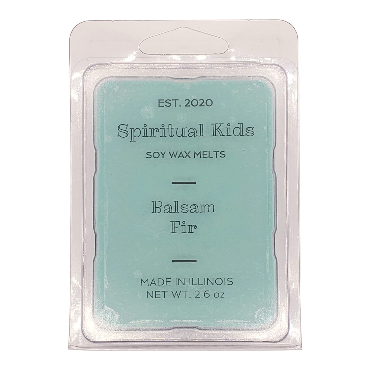 Balsam Fir Soy Wax Melts 2.6oz 6 cubes Hand Poured with Fragrant/Essential Oils! | Woodsy Wax Melts | Nature Wax Melts | Birthday Gift | Christmas Gift |